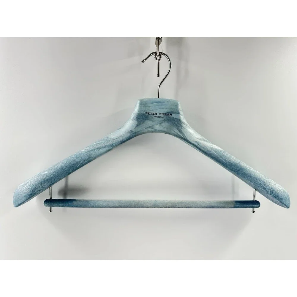Peter Millar Blue Wood Suit hanger M46 (H-2)